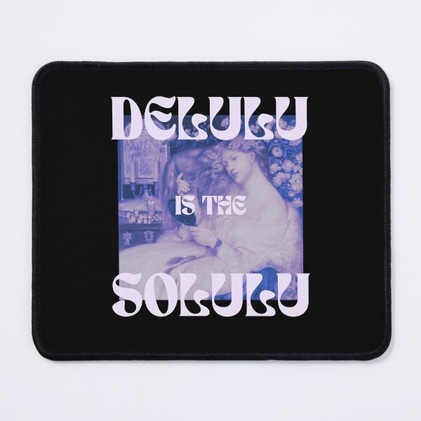 Item preview, delulu is the solulu // vintage art aesthetic designed and sold by zlivy.