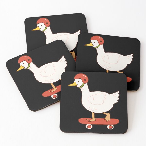 Item preview, Cool Skateboarding Duck with Helmet  designed and sold by Vojko2208.