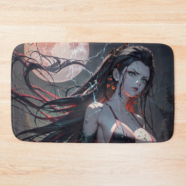 Item preview, Daki Demon Slayer Moonlit Gothic Fantasy Portrait designed and sold by Tokyonomad.