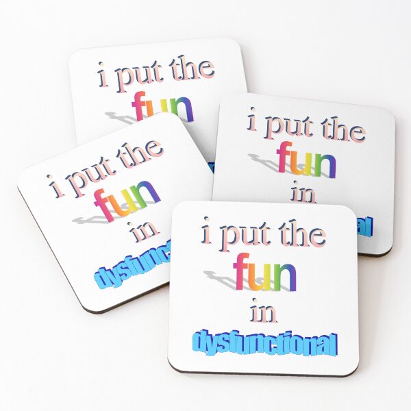 Item preview, i put the fun in dysfunctional Wordart designed and sold by WorddArtt.
