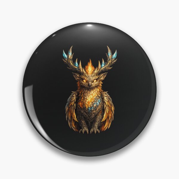 Item preview, Búho de astas llameantes.png designed and sold by RosaCliftonty.