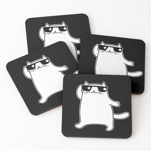 Item preview, Cool sunglasses cat designed and sold by eri-morie.