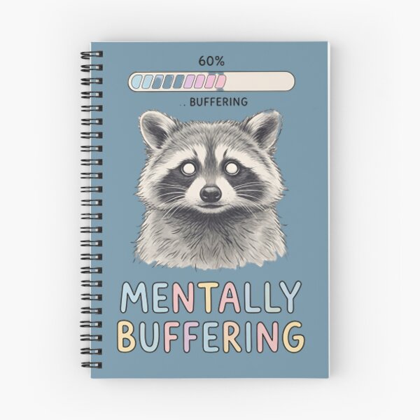 Item preview, Mentally Buffering Raccoon Shirt – Funny Relatable Meme designed and sold by ZyxDes.