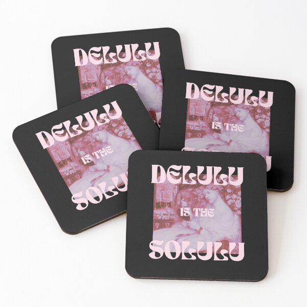 Item preview, delulu is the solulu // vintage art aesthetic designed and sold by zlivy.