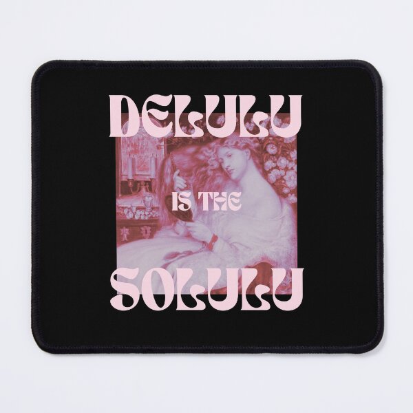 Item preview, delulu is the solulu // vintage art aesthetic designed and sold by zlivy.
