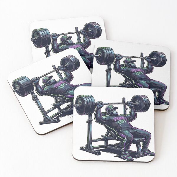 Item preview, Primal Lift Cyberpunk Gorilla Gym Strength Training designed and sold by kevcol84.