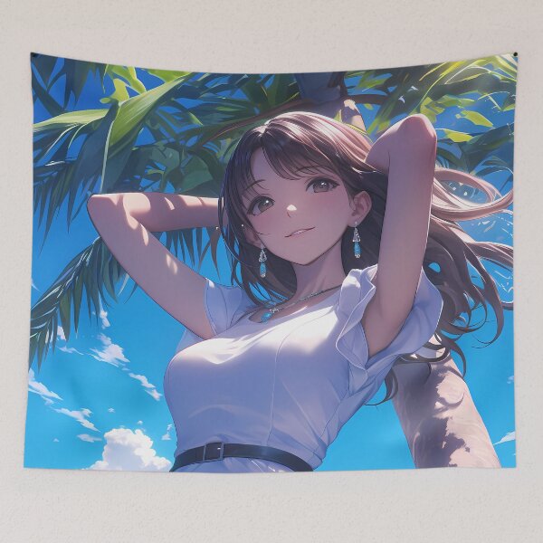 Item preview, Saori Takebe Girls Und Panzer White Dress Seaside Gentle designed and sold by Tokyonomad.