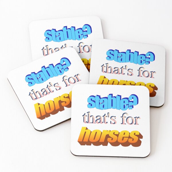 Item preview, stable that's for horses Wordart designed and sold by WorddArtt.