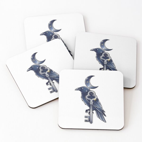 Item preview, Lunar Raven Key Sigil designed and sold by IllumeInk.