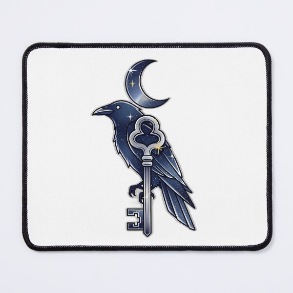 Item preview, Lunar Raven Key Sigil designed and sold by IllumeInk.