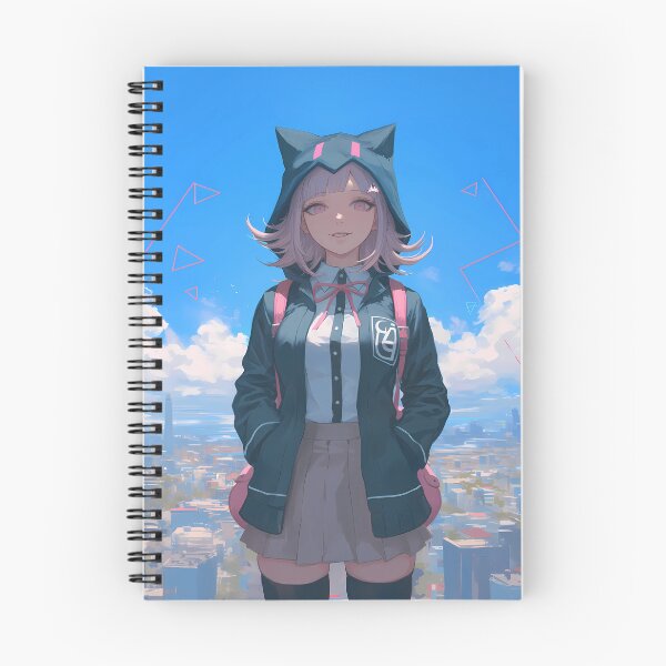 Item preview, Chiaki Nanami Danganronpa Cozy Gamer Girl In Cat Ears Hoodie designed and sold by Tokyonomad.