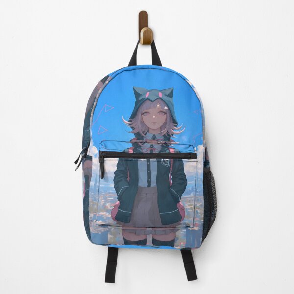 Item preview, Chiaki Nanami Danganronpa Cozy Gamer Girl In Cat Ears Hoodie designed and sold by Tokyonomad.