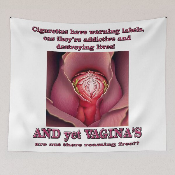 Item preview, Vagina's Don't have Warning Labels designed and sold by Huskyyy Designs.
