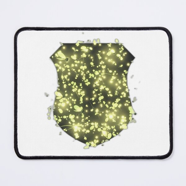 Item preview, Glowing Firefly Swarm Emblem designed and sold by IllumeInk.