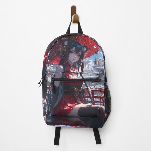 Item preview, Taihou Azur Lane Winter Parasol In Red Dress designed and sold by Tokyonomad.