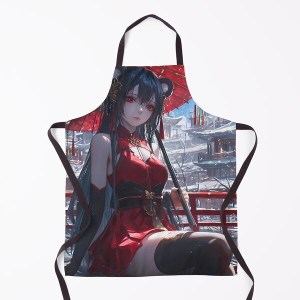 Item preview, Taihou Azur Lane Winter Parasol In Red Dress designed and sold by Tokyonomad.