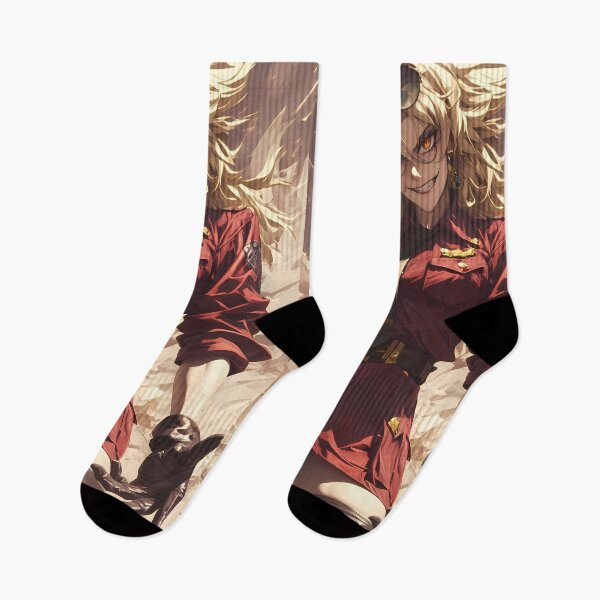 Artikelvorschau, Seras Victoria Hellsing Fierce Waifu Red Uniform Sky entworfen und verkauft von Tokyonomad.