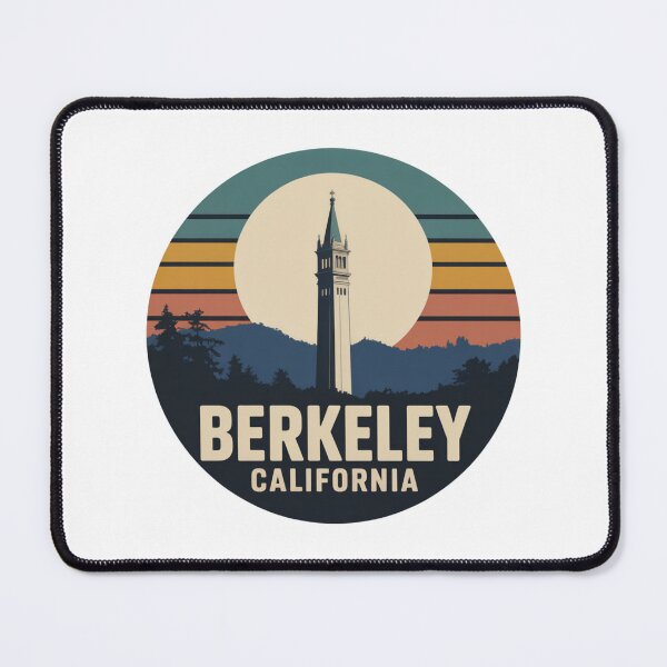 Item preview, Berkeley California: Retro Campanile Sunset designed and sold by CircinusStore.