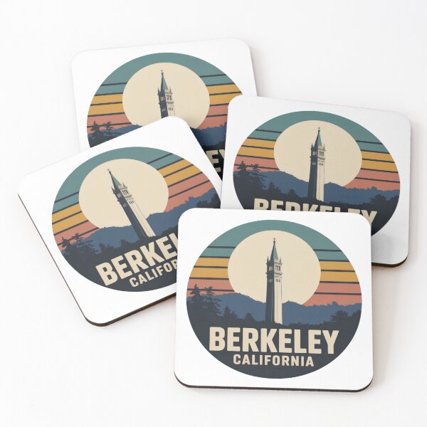 Item preview, Berkeley California: Retro Campanile Sunset designed and sold by CircinusStore.