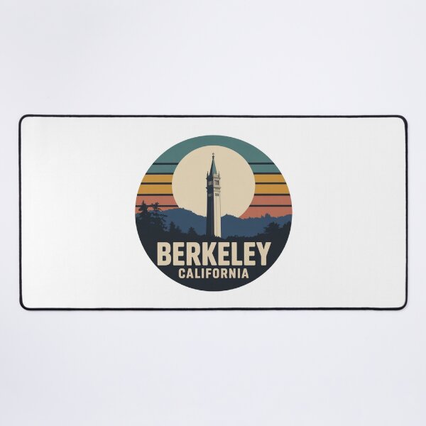 Item preview, Berkeley California: Retro Campanile Sunset designed and sold by CircinusStore.