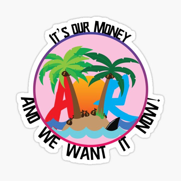 AR - Get my money Sticker