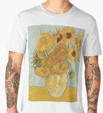 Vincent van Gogh's Sunflowers Men's Premium T-Shirt