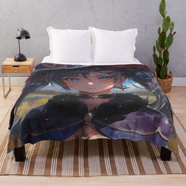 Item preview, Mona Genshin Impact Mysterious Star Mage Night Sky Serious Gaze designed and sold by Tokyonomad.