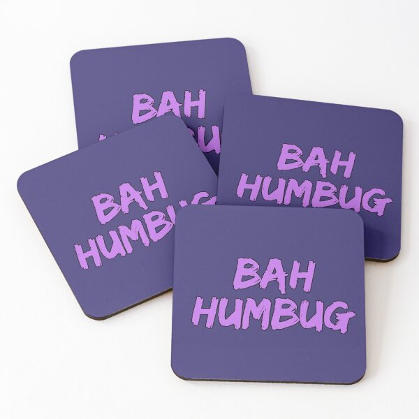 Item preview, Bah Humbug Sarcastic Christmas Phrase Grinch Humor Anti-Christmas Design designed and sold by AstronautMerch.