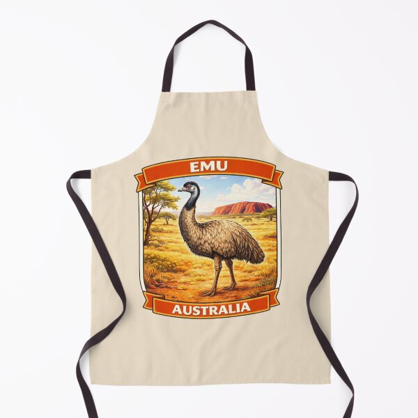 Item preview, Emu - Australia Outback Wildlife designed and sold by Myra365Art.