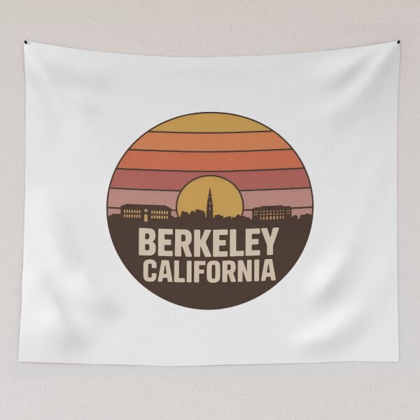 Item preview, Berkeley California: Retro City Sunset designed and sold by CircinusStore.