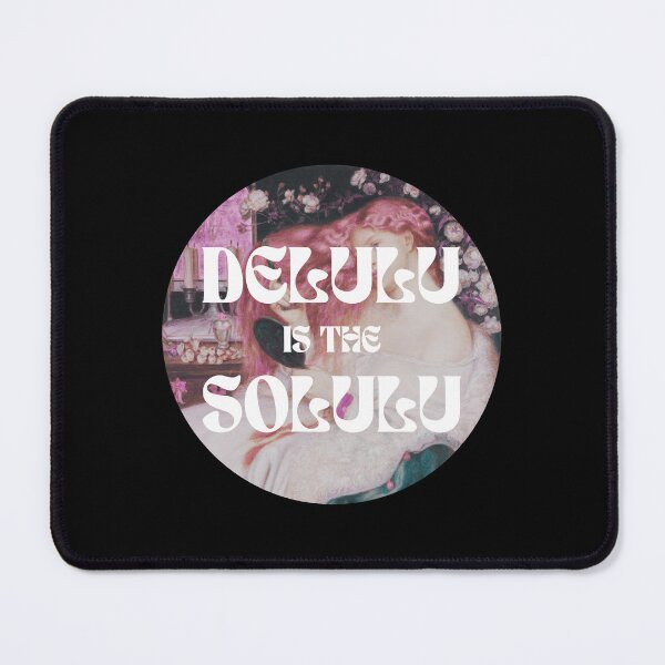 Item preview, delulu is the solulu // retro vintage aesthetic designed and sold by zlivy.