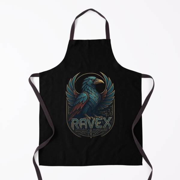 Item preview, Ravex Robotic Raven Design, Futuristic Cyber Raven Art, Robotic Bird Illustration, Tech Animal, Cyberpunk Raven Graphic designed and sold by Typologystudios.