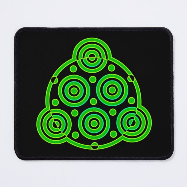 Item preview, Crop circle neon green designed and sold by MessageToEarth.