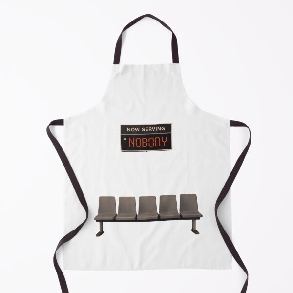 Item preview, Now Serving Nobody Shirt – Waiting Room Aesthetic – Deep Minimal Life Design designed and sold by Tropivaro.
