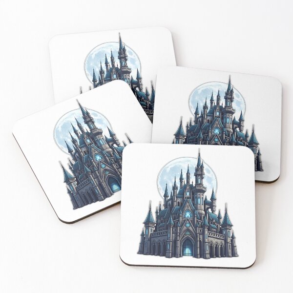 Item preview, Moonlit Gothic Castle designed and sold by IllumeInk.