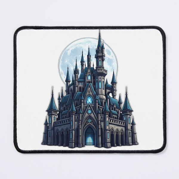 Item preview, Moonlit Gothic Castle designed and sold by IllumeInk.