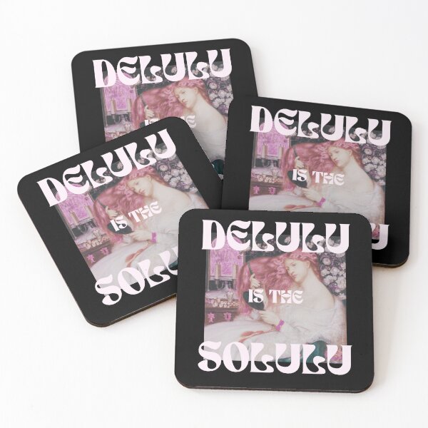 Item preview, delulu is the solulu // retro vintage aesthetic designed and sold by zlivy.