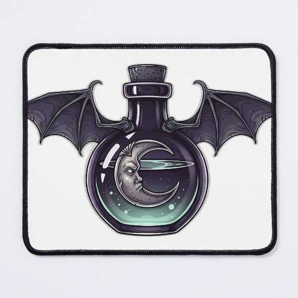 Item preview, Batwing Potion Moon Crest designed and sold by IllumeInk.