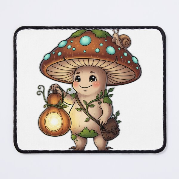 Item preview, Forest Guardian Mushroom Lantern designed and sold by IllumeInk.