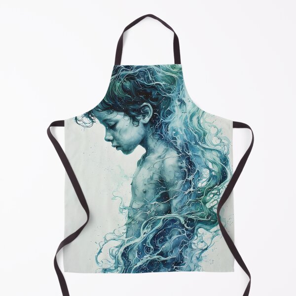 Item preview, Water Child With Flowing Water Around Him designed and sold by Charles Oliver Creations.
