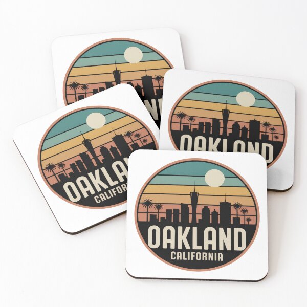Item preview, Oakland California: Skyline Sunset designed and sold by CircinusStore.