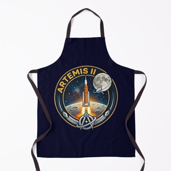Item preview, Artemis II Lunar Mission - NASA SLS Rocket Space Patch Art designed and sold by Orbit Design Co..