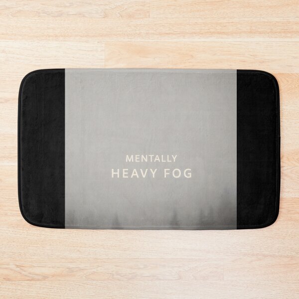 Item preview, Mentally Heavy Fog Shirt – Minimal Aesthetic Mood Design – Calm Introvert Vibe designed and sold by Tropivaro.