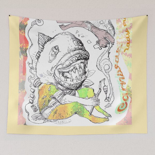 Item preview, Carnival - Lady Fish  (drawing by ACCI) designed and sold by VanyssaGraphics.