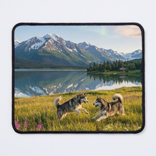 Item preview, Alaskan malamutes designed and sold by Kirrindy Designs.
