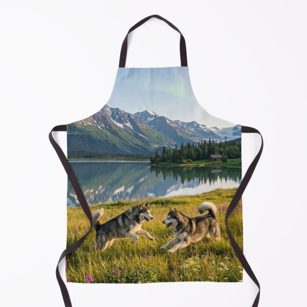 Aperçu de l'œuvre Malamutes d'Alaska créée et vendue par Kirrindy Designs.