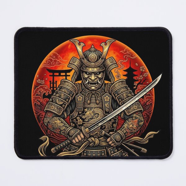 Item preview, Samurai Warrior Katana Japanese Art Bushido Streetwear Japan designed and sold by WildBoysShop.