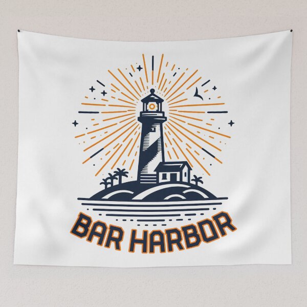 Item preview, Bar Harbor Maine Lighthouse Sunrise designed and sold by Esskay Designs.