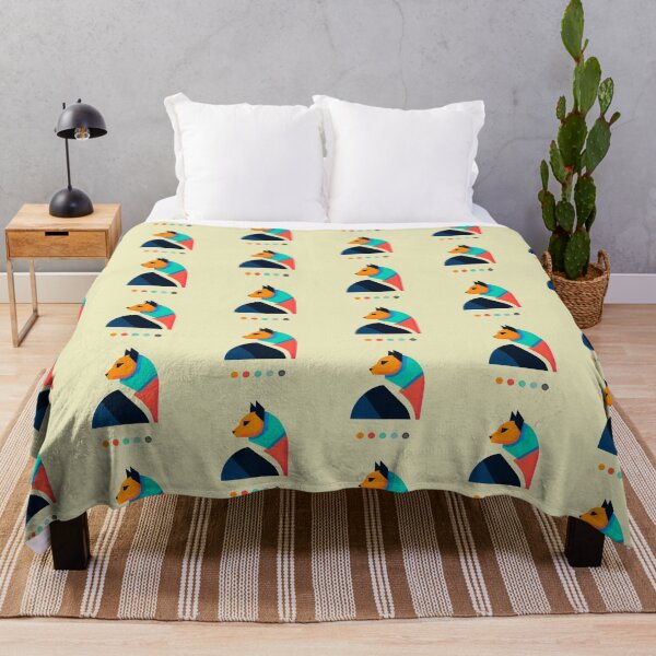 Item preview, Geometric Cat – Modern Abstract Design designed and sold by Dogandesighn.