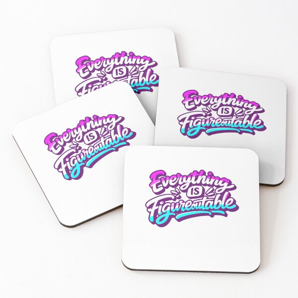 Item preview, Everything Is Figureoutable Positive Motivation Saying designed and sold by SkeletonsDanger.